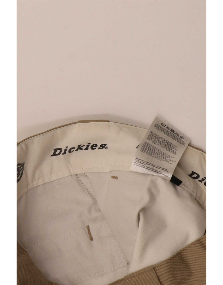 Dickies Γυναικείο ίσιο παντελόνι Chino W26 L27 Μπεζ πολυεστέρας