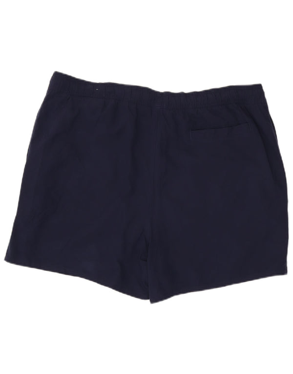 Ανδρικό γραφικό αθλητικό σορτς Puma XL Navy Blue Polyester