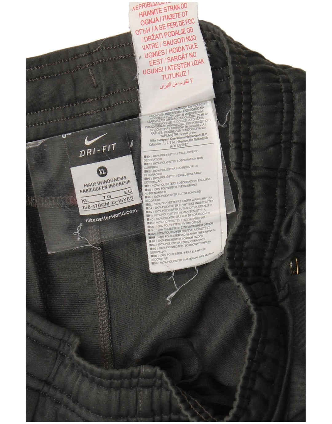 Παντελόνι αθλητικής φόρμας Nike Boys Juventus Joggers 13-14 ετών XL Grey Polyester