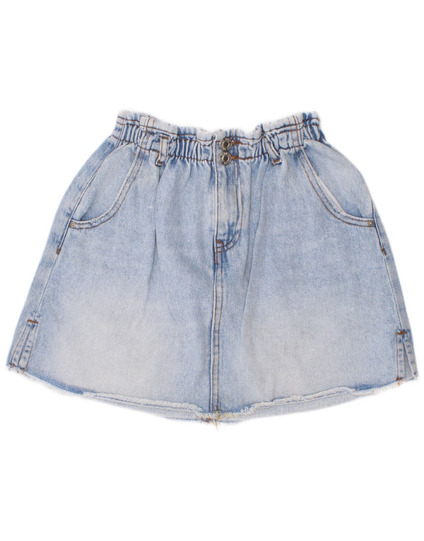 Zara Girls Denim Φούστα 11-12 ετών W24 Μπλε