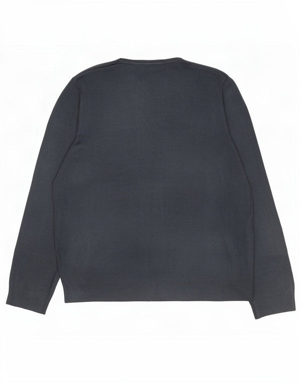 Ανδρικό πουλόβερ Marks & Spencer με V λαιμόκοψη 2XL Γκρι Ακρυλικό