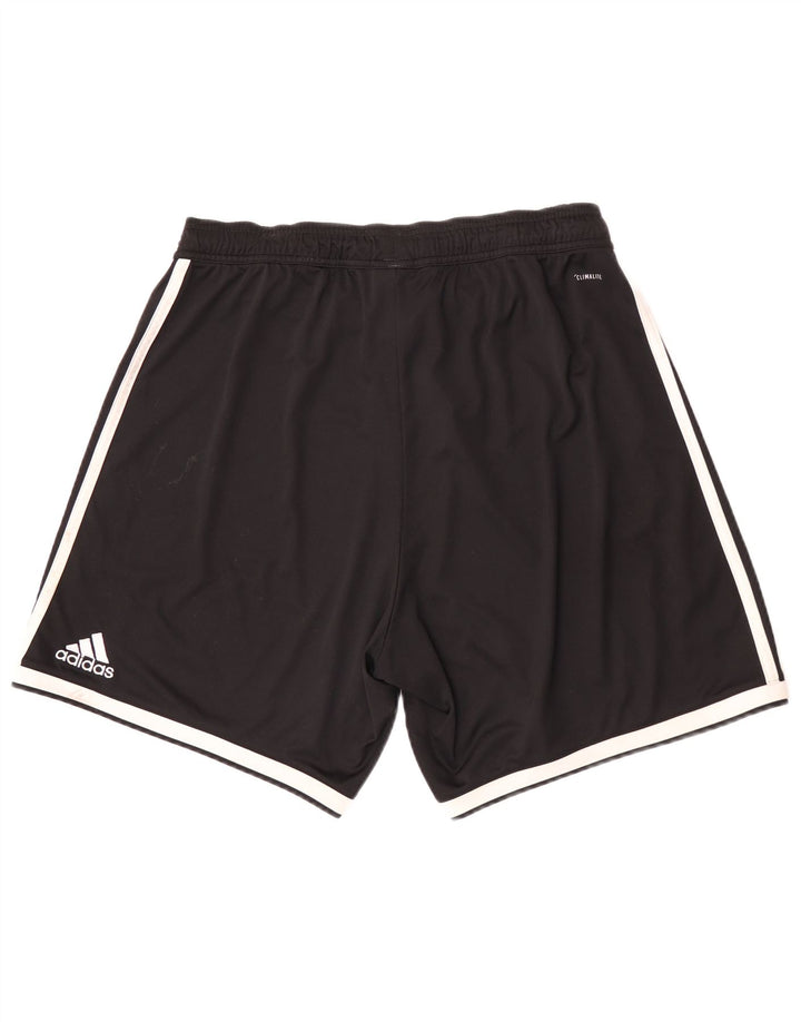 Ανδρικό σορτς Adidas Climalite Sport μεγάλο μαύρο πολυεστέρα