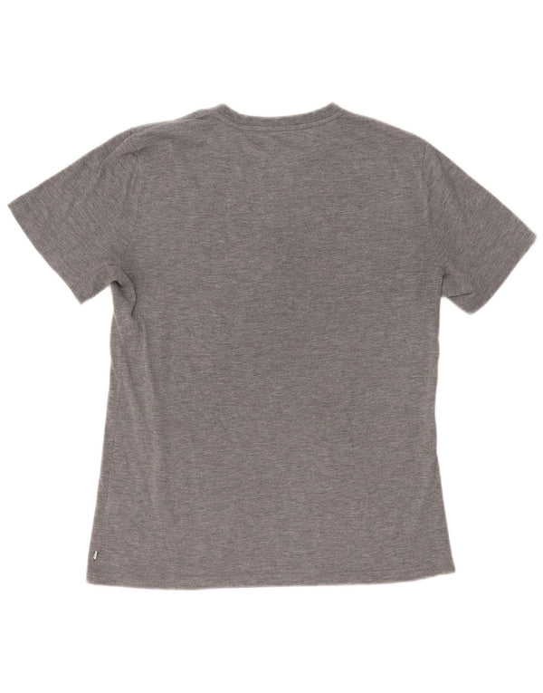 Ανδρικό T-Shirt CALVIN KLEIN Top Small Grey Polyester