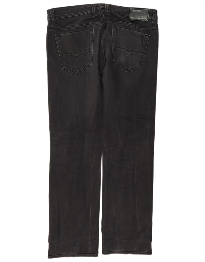 Ανδρικό τζιν Diesel Viker Straight W33 L32 Γκρι βαμβακερό