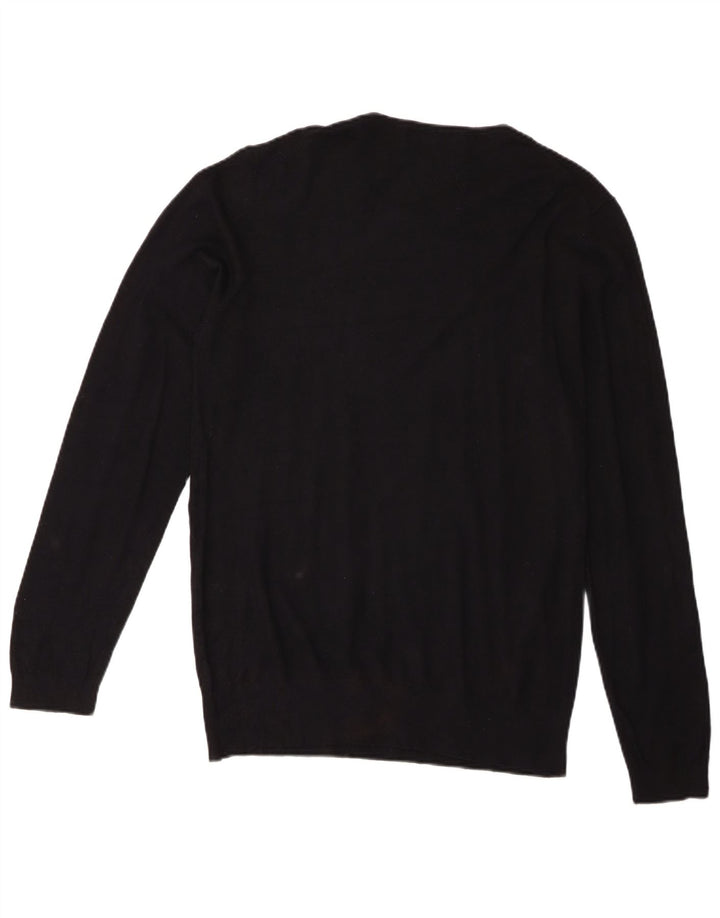 Ανδρικό πουλόβερ Zara Crew Neck Jumper XL Μαύρο