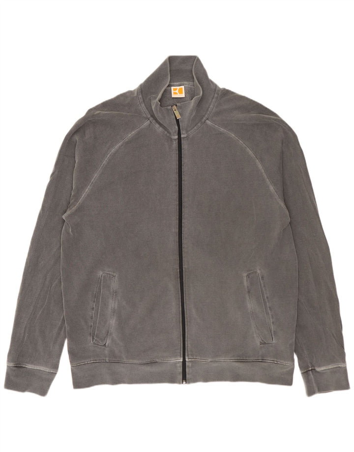 Ανδρική φόρμα Hugo Boss Top Jacket 2XL Γκρι βαμβακερό