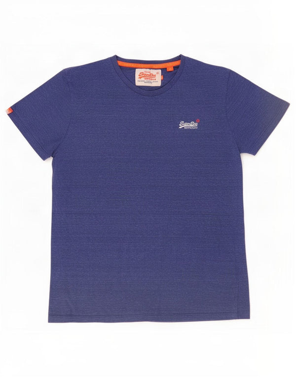 Superdry Ανδρικό T-Shirt Top XL Blue Cotton