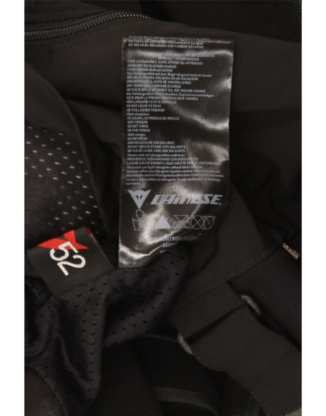 Ανδρικό μπουφάν Dainese Racer Size 52 Medium Black Colorblock Nylon