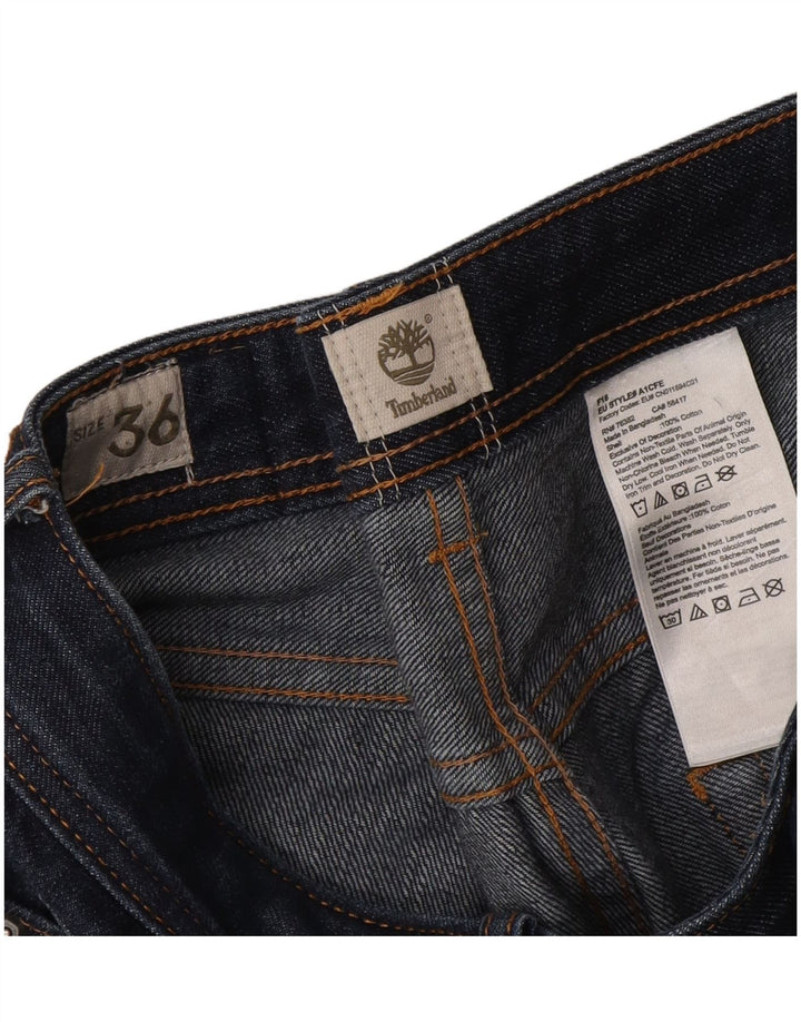 Ανδρικό τζιν Timberland ίσιο W36 L31 Navy Blue Cotton