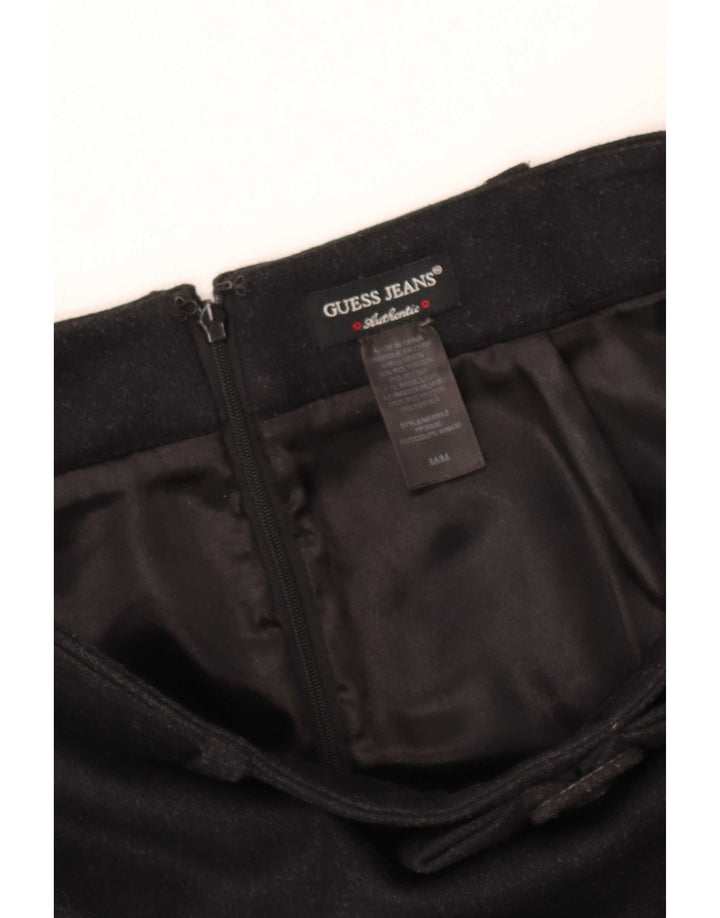 Γυναικεία Pencil Φούστα Guess Medium W30 Black Polyester
