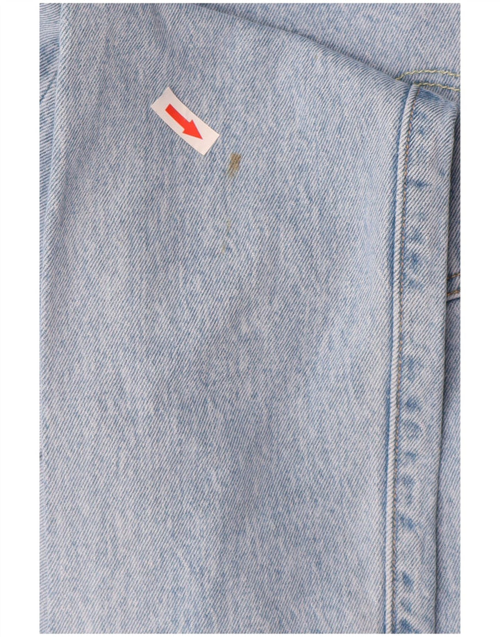 Levi's Womens 501 Straight Jeans W27 L28 Blue Cotton