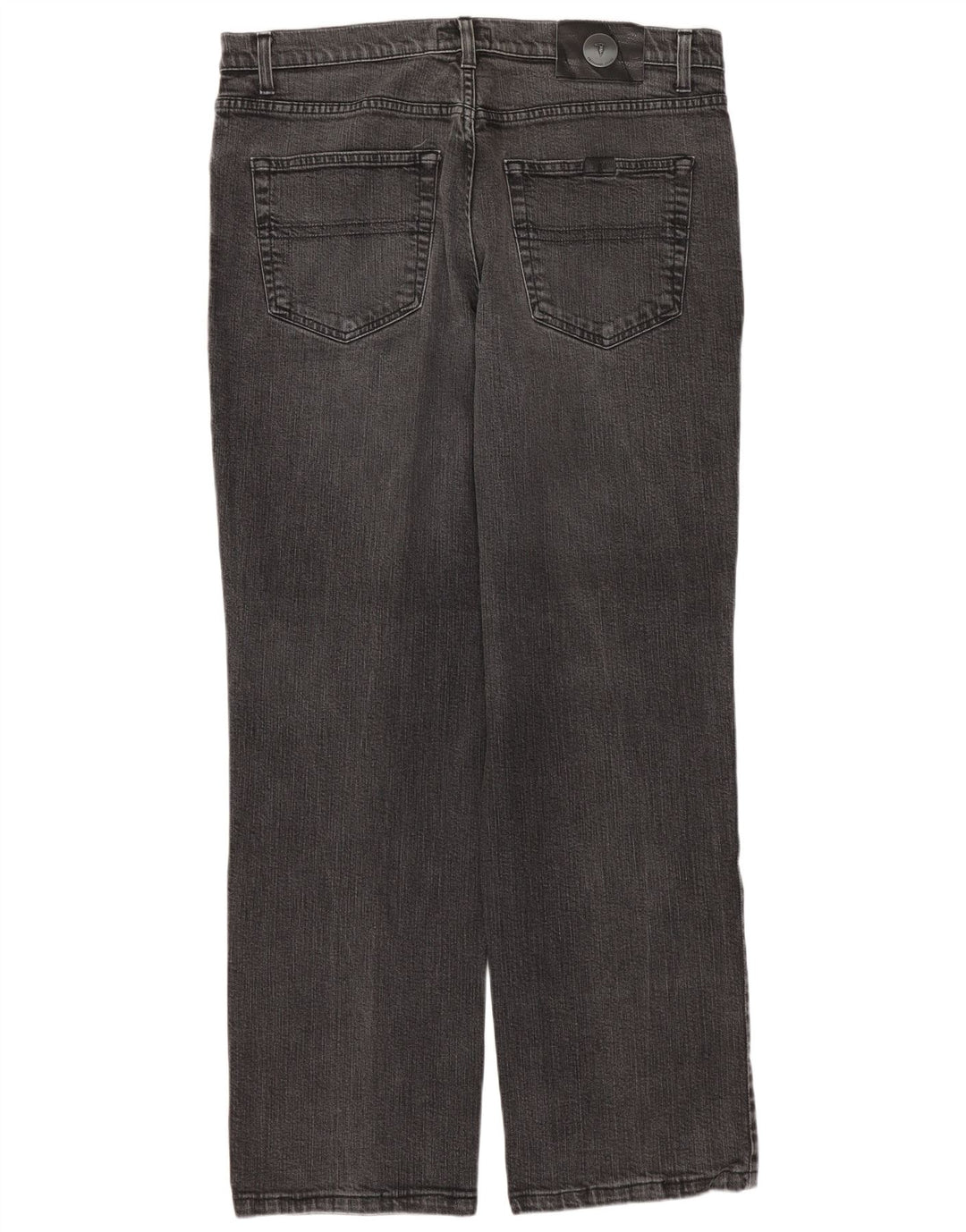 TRUSSARDI Ανδρικό τζιν ίσιο W36 L29 Γκρι βαμβακερό