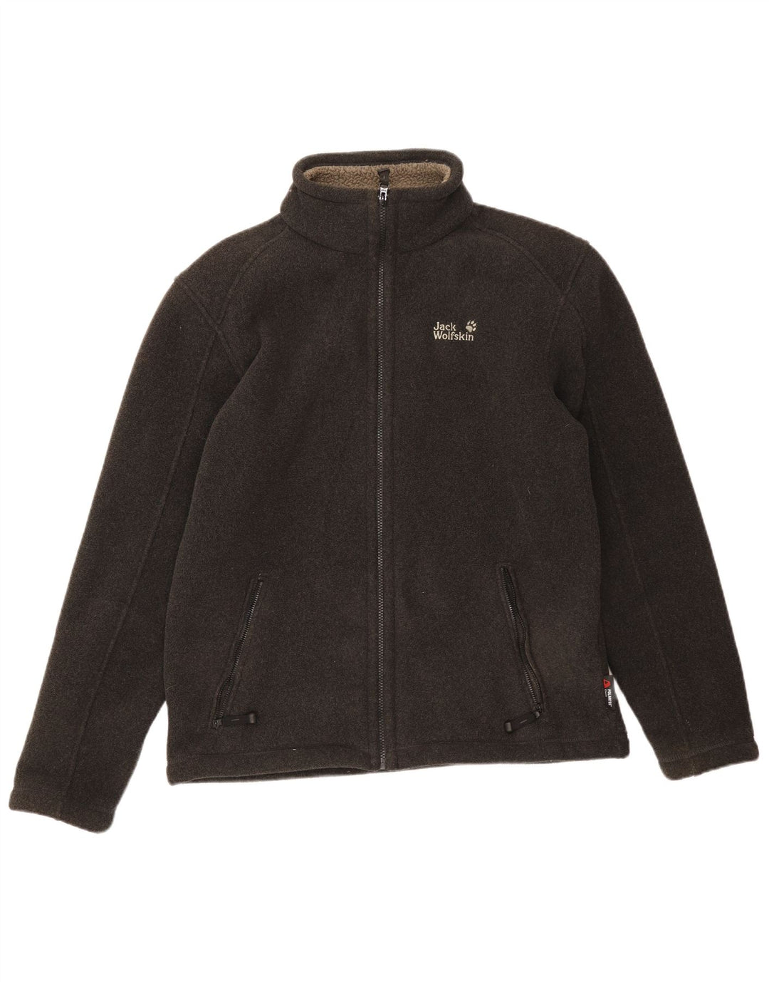 JACK WOLFSKIN Ανδρικό Fleece Jacket UK 40/42 μεγάλο γκρι πολυεστέρας