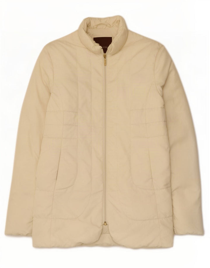 Moncler Γυναικείο τζάκετ με επένδυση μεγέθους 2 Medium Off White Polyamide