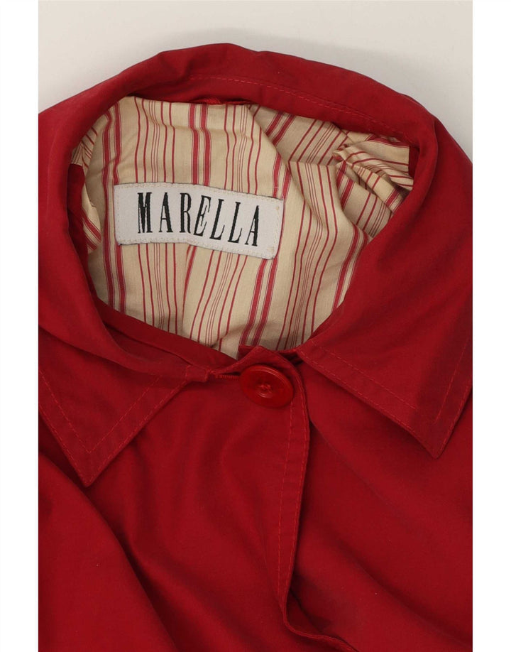 Γυναικεία καμπαρντίνα Marella UK 22 3XL Κόκκινο
