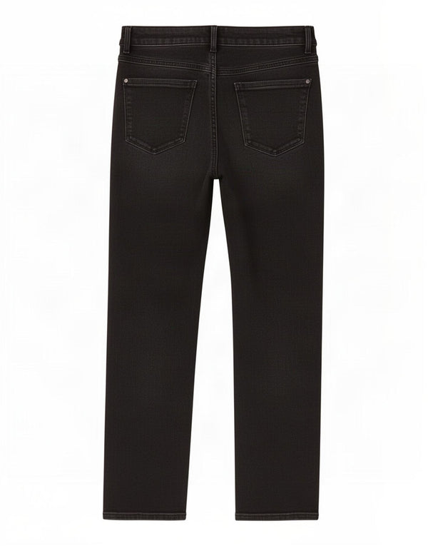 Marks & Spencer Γυναικεία Lily Slim Jeans UK 12 Medium W28 L26 Black Cotton