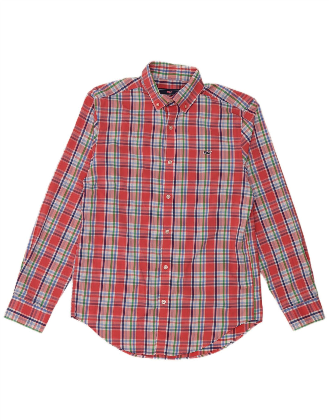 VINEYARD VINES Ανδρικό πουκάμισο Small Red Check Nylon