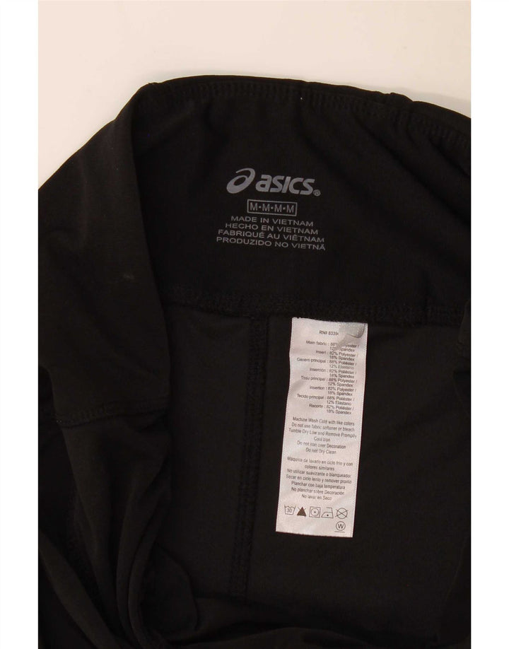 Γυναικείο κολάν Asics UK 12 μεσαίο μαύρο πολυεστέρα