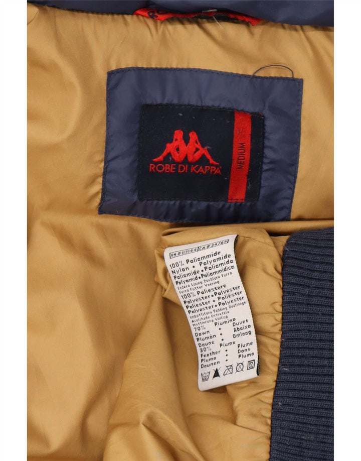 Ανδρικό μπουφάν με κουκούλα KAPPA UK 38 Medium Navy Blue Polyamide