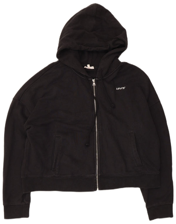Γυναικείο πουλόβερ Levi's Oversized με φερμουάρ UK 16 Large Black