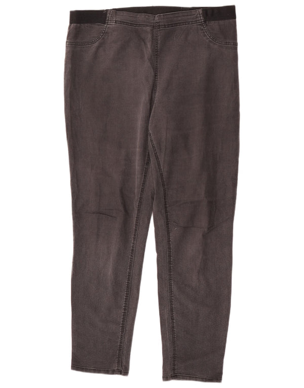 Marks & Spencer Γυναικείο Autograph Slim Jeans UK 20 2XL W40 L30 μαύρο βαμβακερό