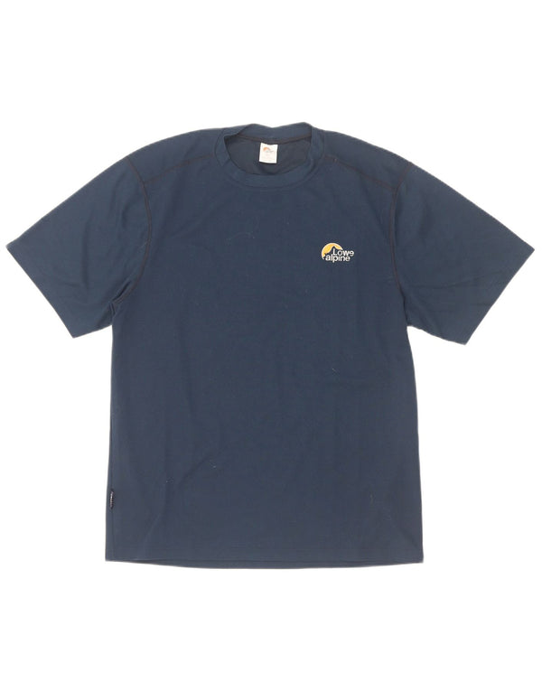 Ανδρικό T-Shirt Lowe Alpine Top Small Navy Blue Polyester