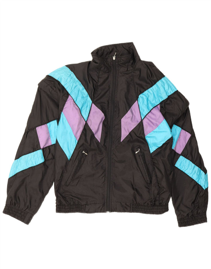 Ανδρική φόρμα Vintage Top Jacket XL Black Colourblock Polyamide