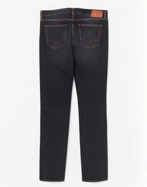 Γυναικείο τζιν ίσιο Tommy Hilfiger W31 L32 Μπλε βαμβακερό