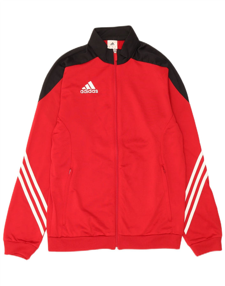 Ανδρική αθλητική φόρμα Adidas Top Jacket Μικρό Κόκκινο Colourblock Πολυεστέρας