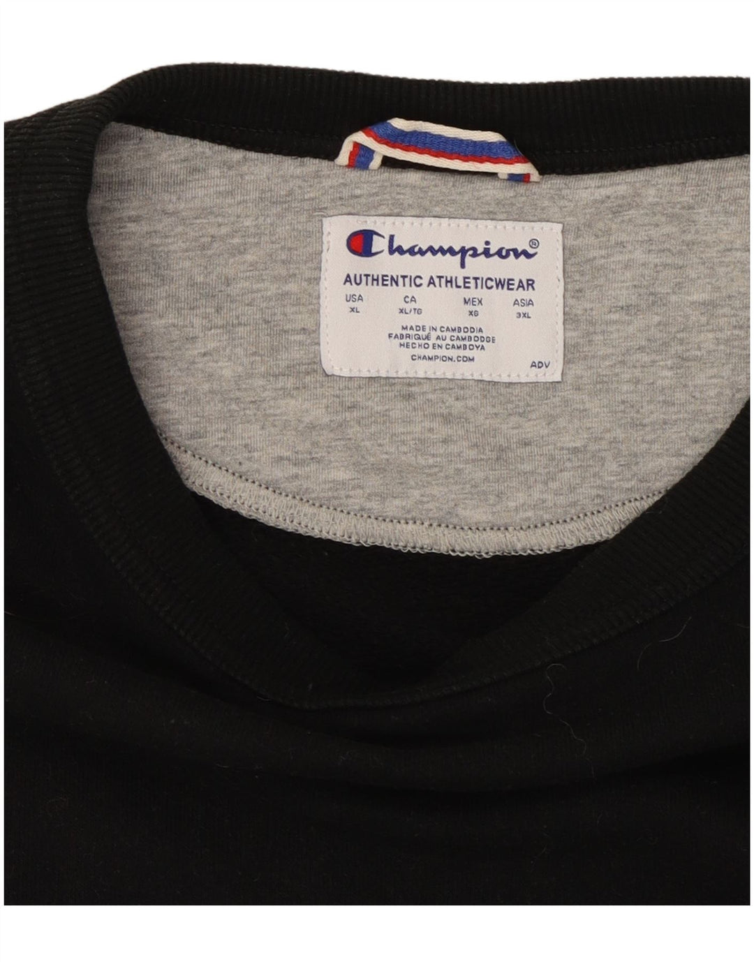 Ανδρικό φούτερ CHAMPION Jumper XL Μαύρο