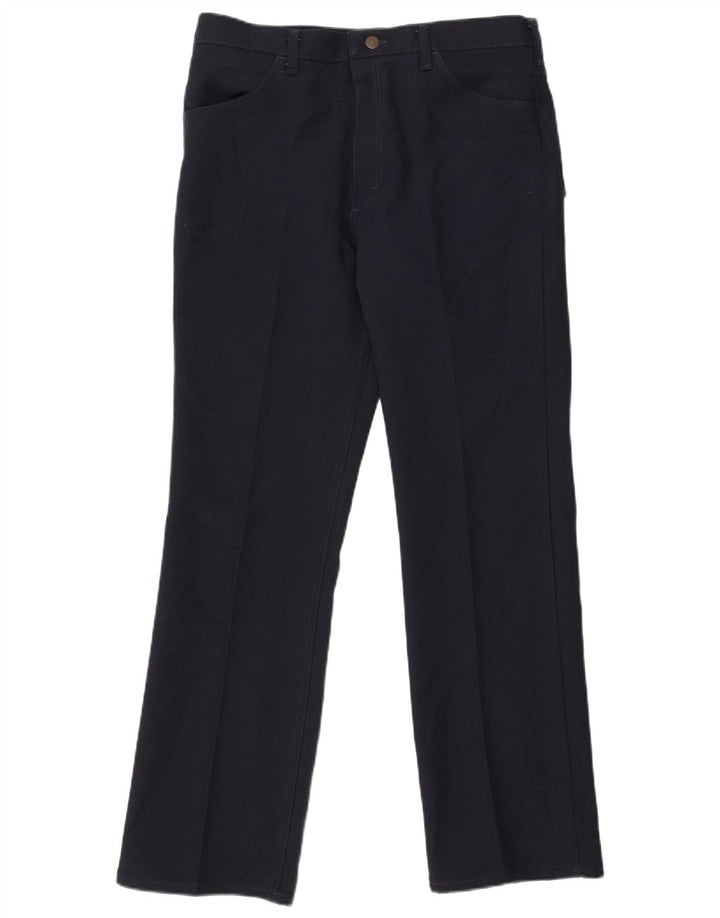 Ανδρικό ίσιο casual παντελόνι WRANGLER W36 L32 Navy Blue