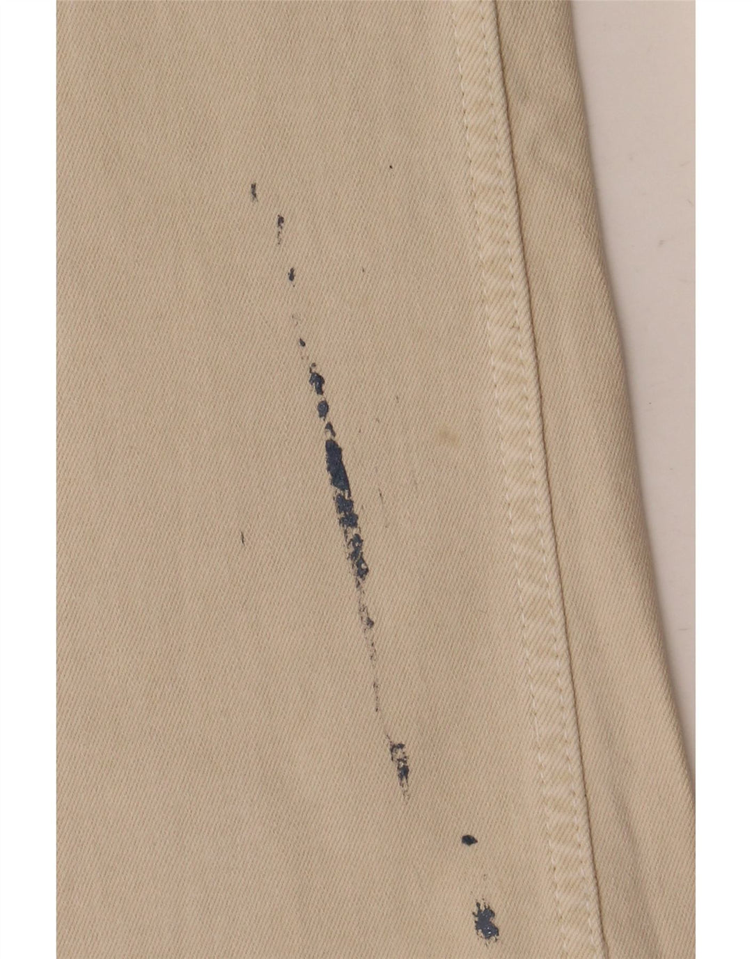Zara Γυναικείο Cropped Jeans EU 40 Medium W30 L25 Off White