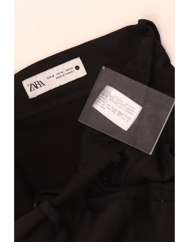 Γυναικεία Μίνι Φούστα ZARA Μεσαία W28 Μαύρη Πολυεστέρας