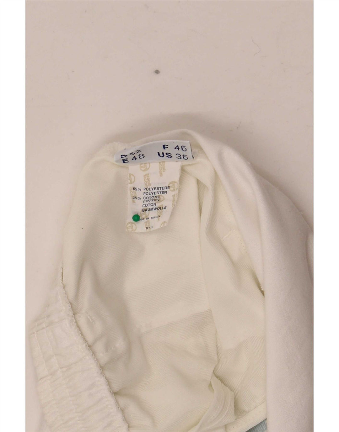 Ανδρικό γραφικό αθλητικό σορτς Sergio Tacchini IT 52 μεγάλο λευκό πολυεστέρα