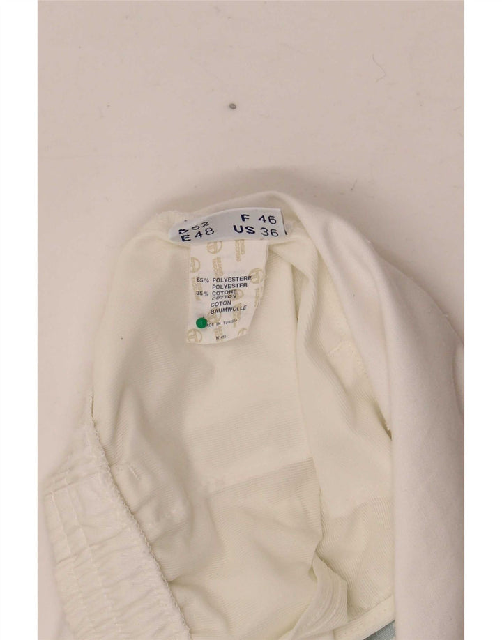 Ανδρικό γραφικό αθλητικό σορτς Sergio Tacchini IT 52 μεγάλο λευκό πολυεστέρα