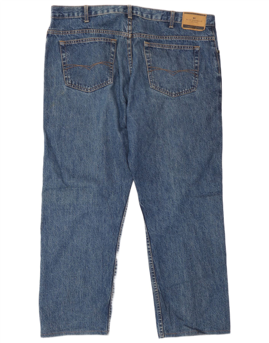 Marks & Spencer Ανδρικό Τζιν Μπλε Harbor Straight W40 L26 Μπλε βαμβακερό