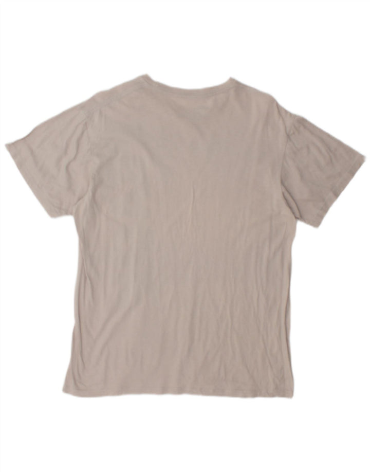 Hard Rock Cafe Ανδρικό T-Shirt Prague Graphic Top Μεσαίο λευκό βαμβακερό