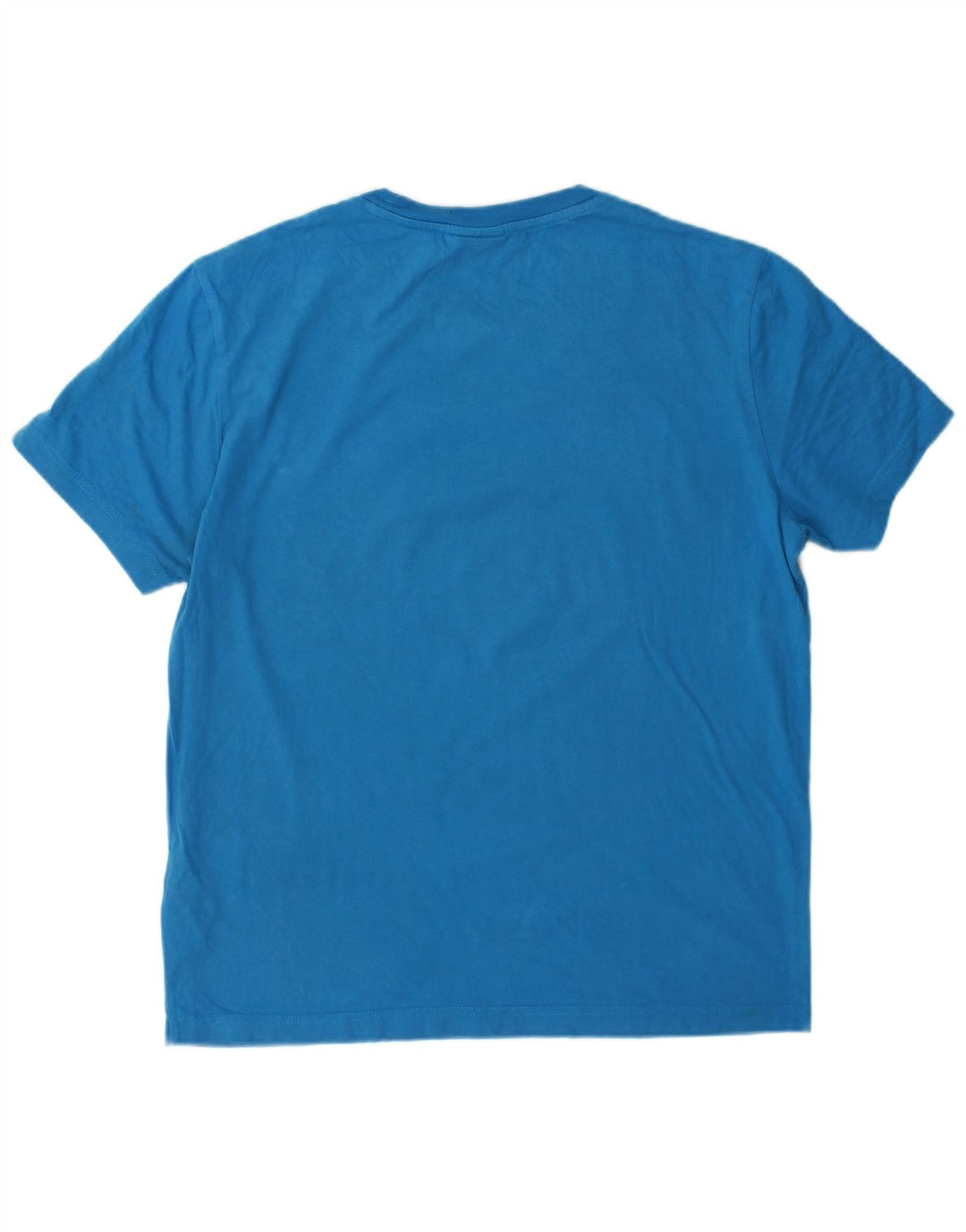 Ανδρικό γραφικό T-Shirt Champion Top από μεσαίο μπλε βαμβακερό