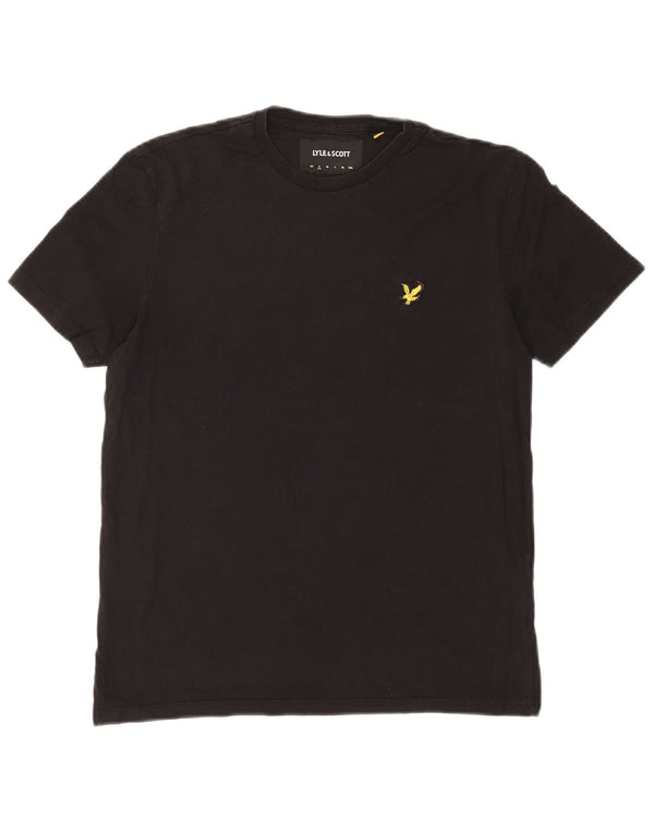 Ανδρικό T-Shirt Lyle & Scott Top Μικρό μαύρο βαμβακερό
