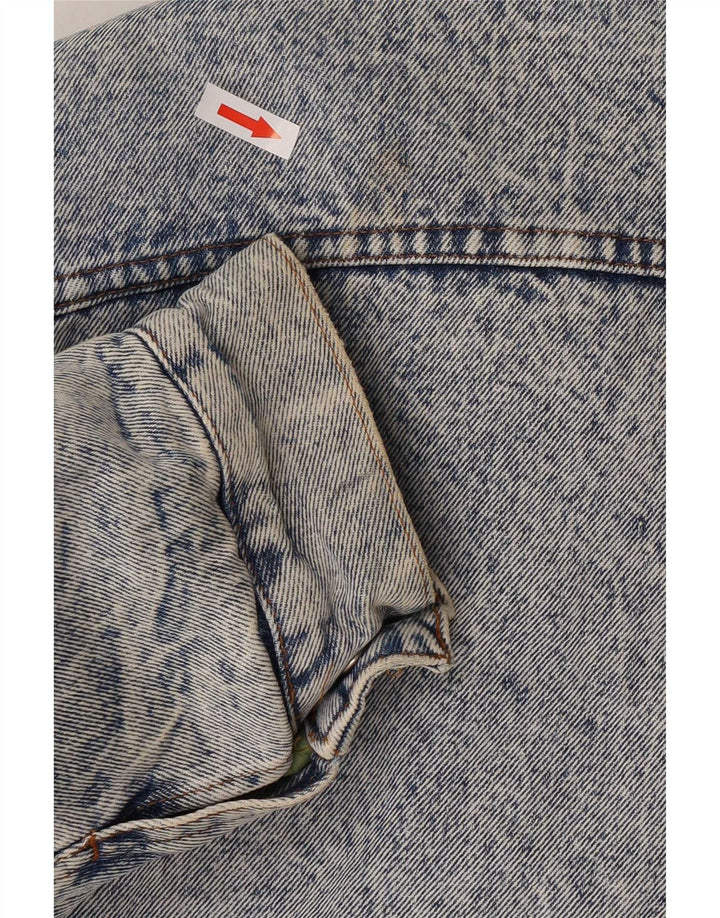 Rifle Mens Sherpa Τζιν μπουφάν UK 40 Large Blue