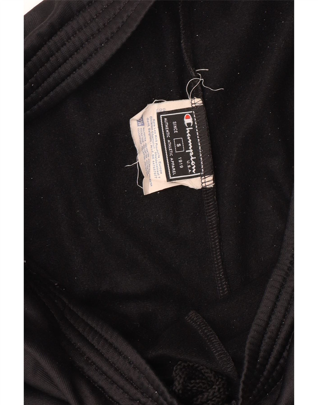 CHAMPION Ανδρική φόρμα γραφικών παντελόνι μικρού μαύρου πολυεστέρα