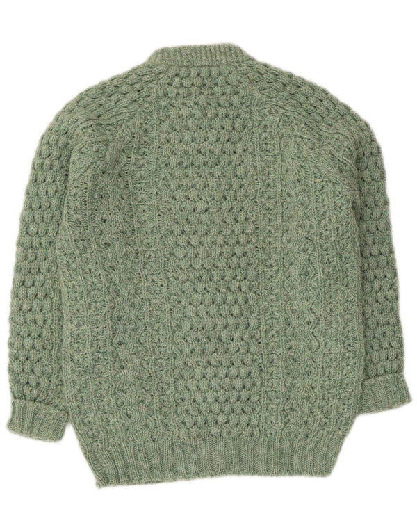 Vintage γυναικεία ζακέτα πουλόβερ UK 14 Medium Green