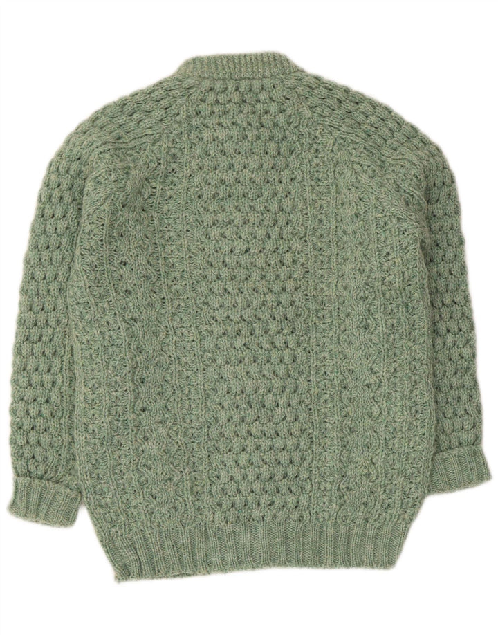 Vintage γυναικεία ζακέτα πουλόβερ UK 14 Medium Green