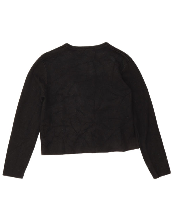 Ζακέτα Zara Crop UK 10 Small Black