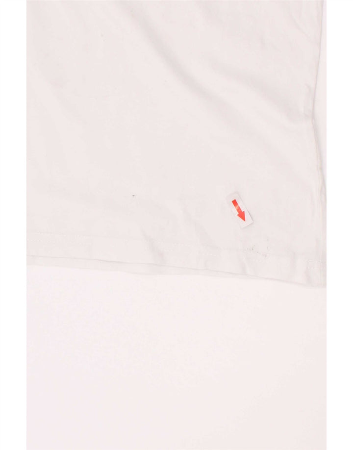 Kappa Boys Graphic T-Shirt Top 11-12 Years Λευκό