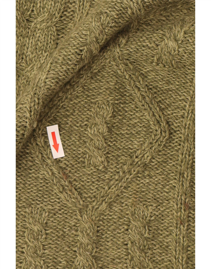 Ανδρικό πουλόβερ Canda Crew Neck Jumper Μεγάλο Πράσινο Ακρυλικό