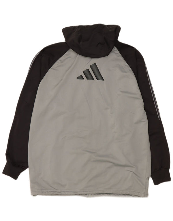 Ανδρική φόρμα γυμναστικής Adidas Top Jacket UK 36/38 Small Grey Colourblock