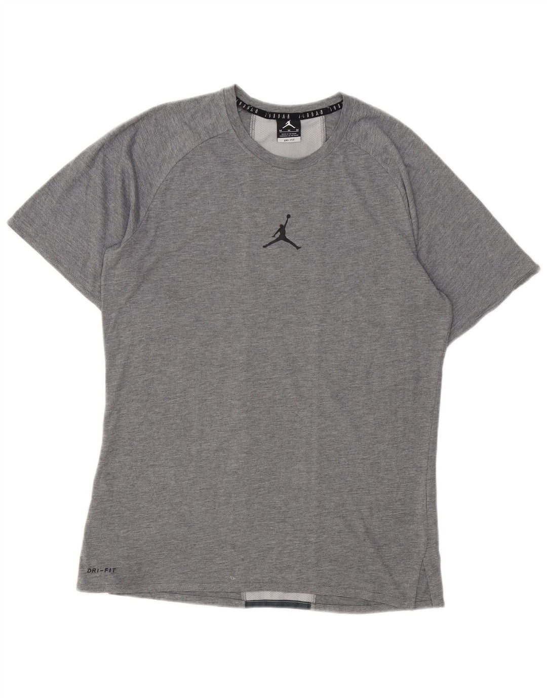 Ανδρικό γραφικό T-Shirt Jordan Top Medium Grey Colourblock