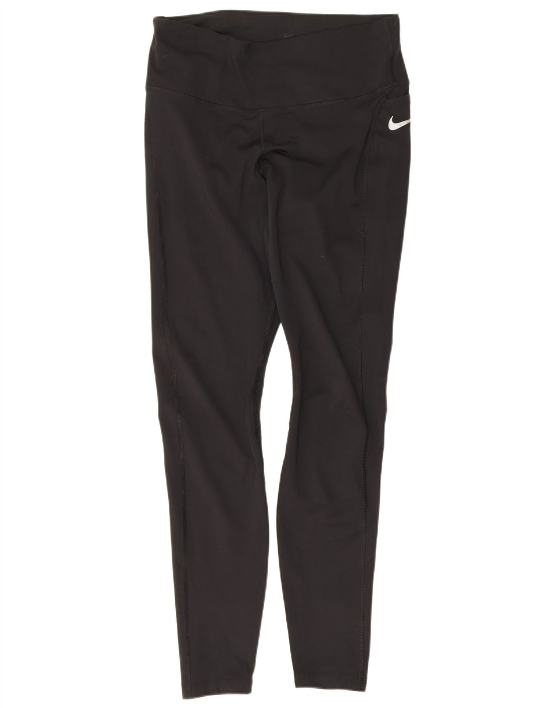 Γυναικεία κολάν Nike Dri Fit UK 12 μεσαίου μαύρου πολυεστέρα