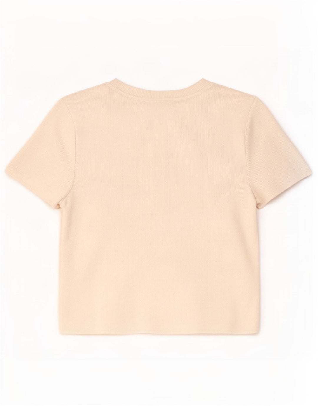 Zara Γυναικείο T-Shirt T-Shirt Top UK 12 Medium White Viscose